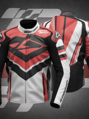 CarbonEdge MotoGP 2025 Motorcycle Leather Racing Jacket