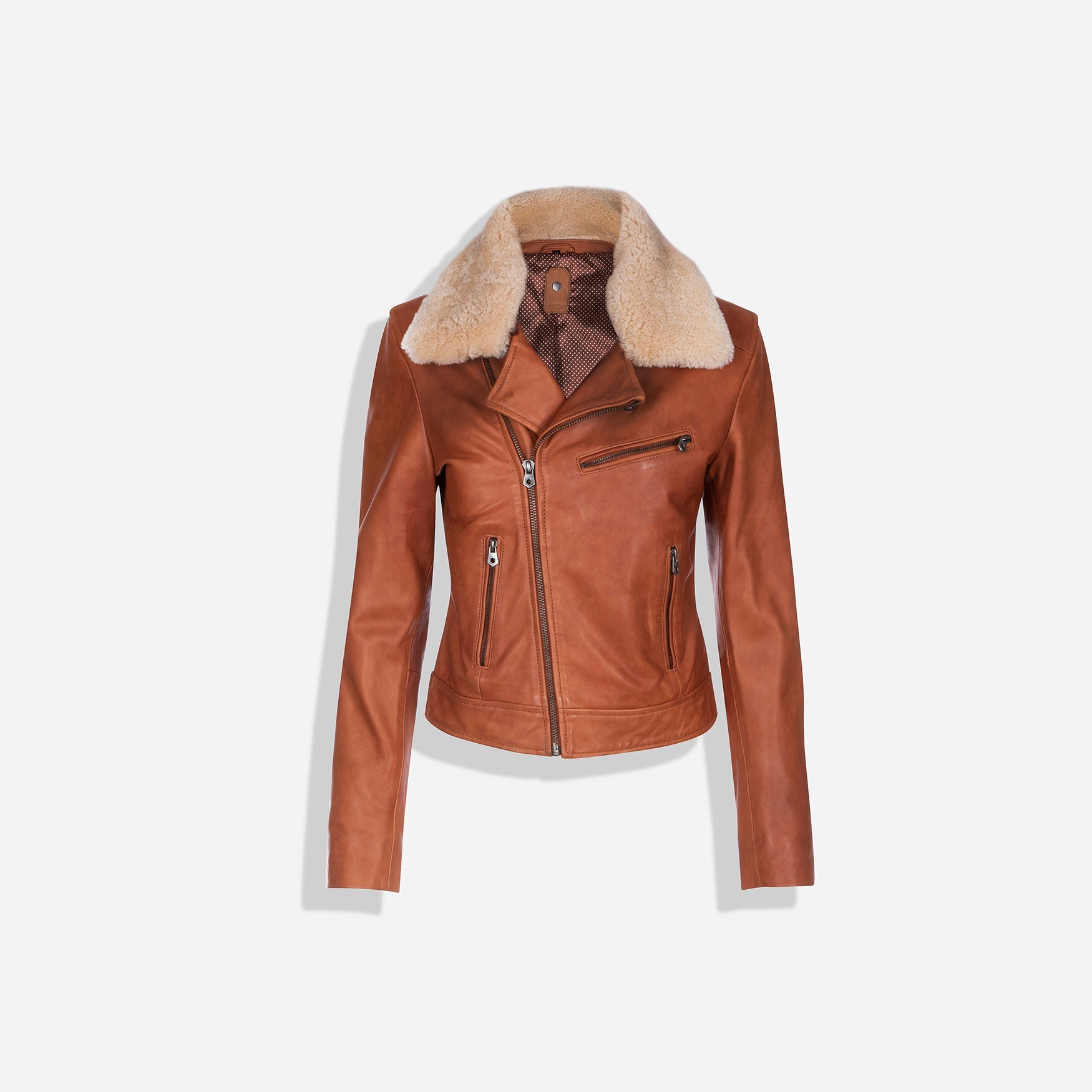Lisa Bomber Jacket Chestnut