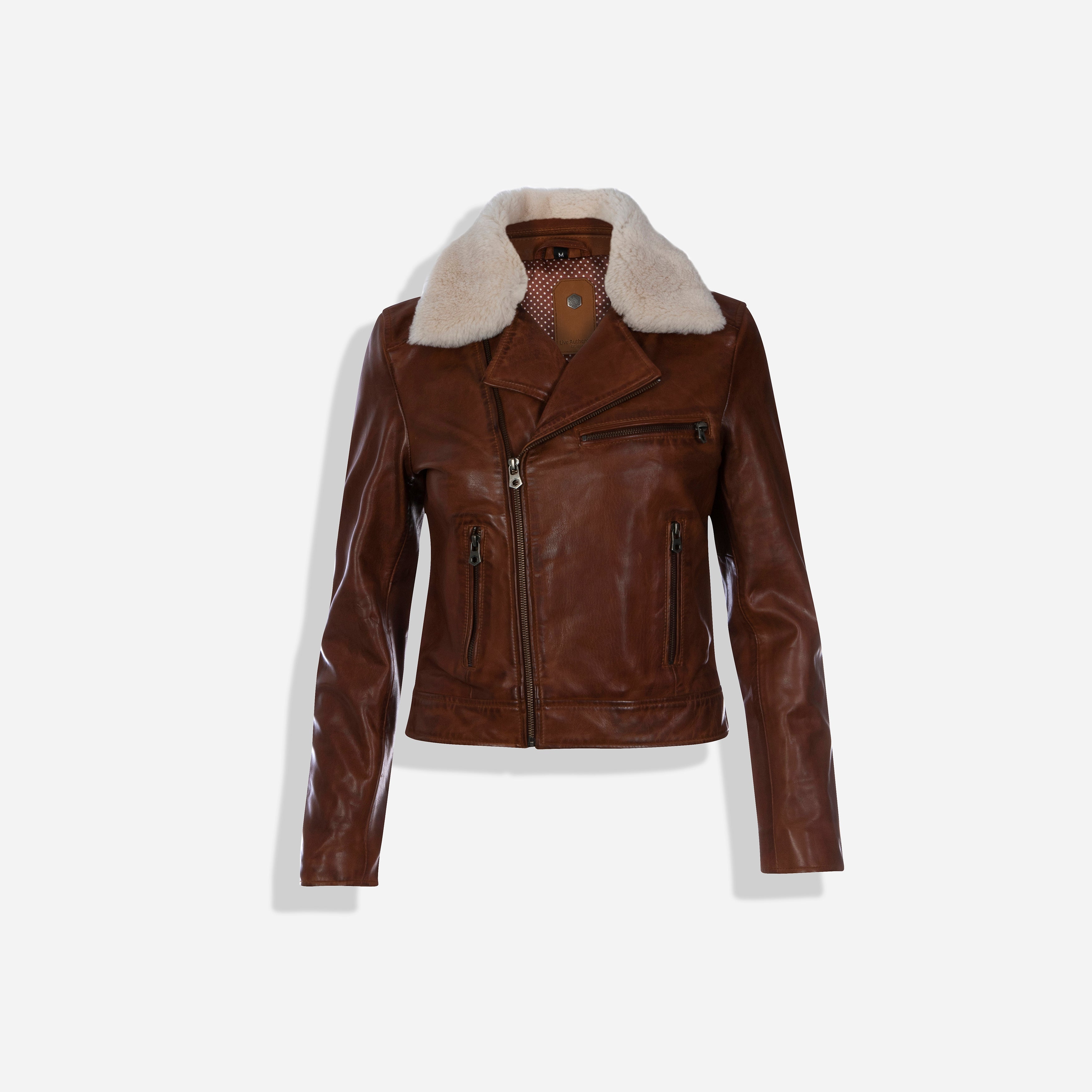 Lisa Bomber Jacket Cognac