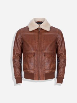 Harry Bomber Jacket, Chestnut