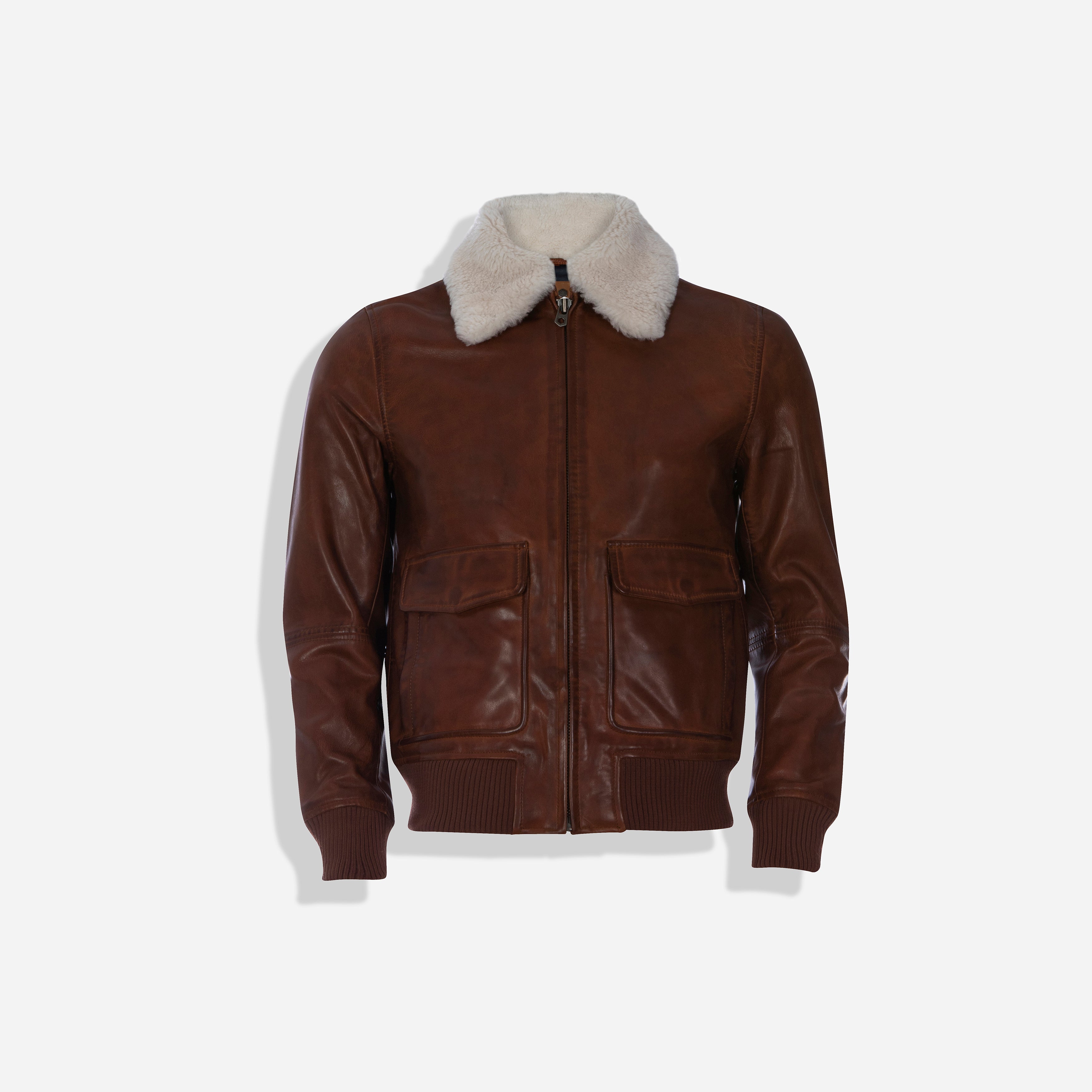 Harry Bomber Jacket Cognac