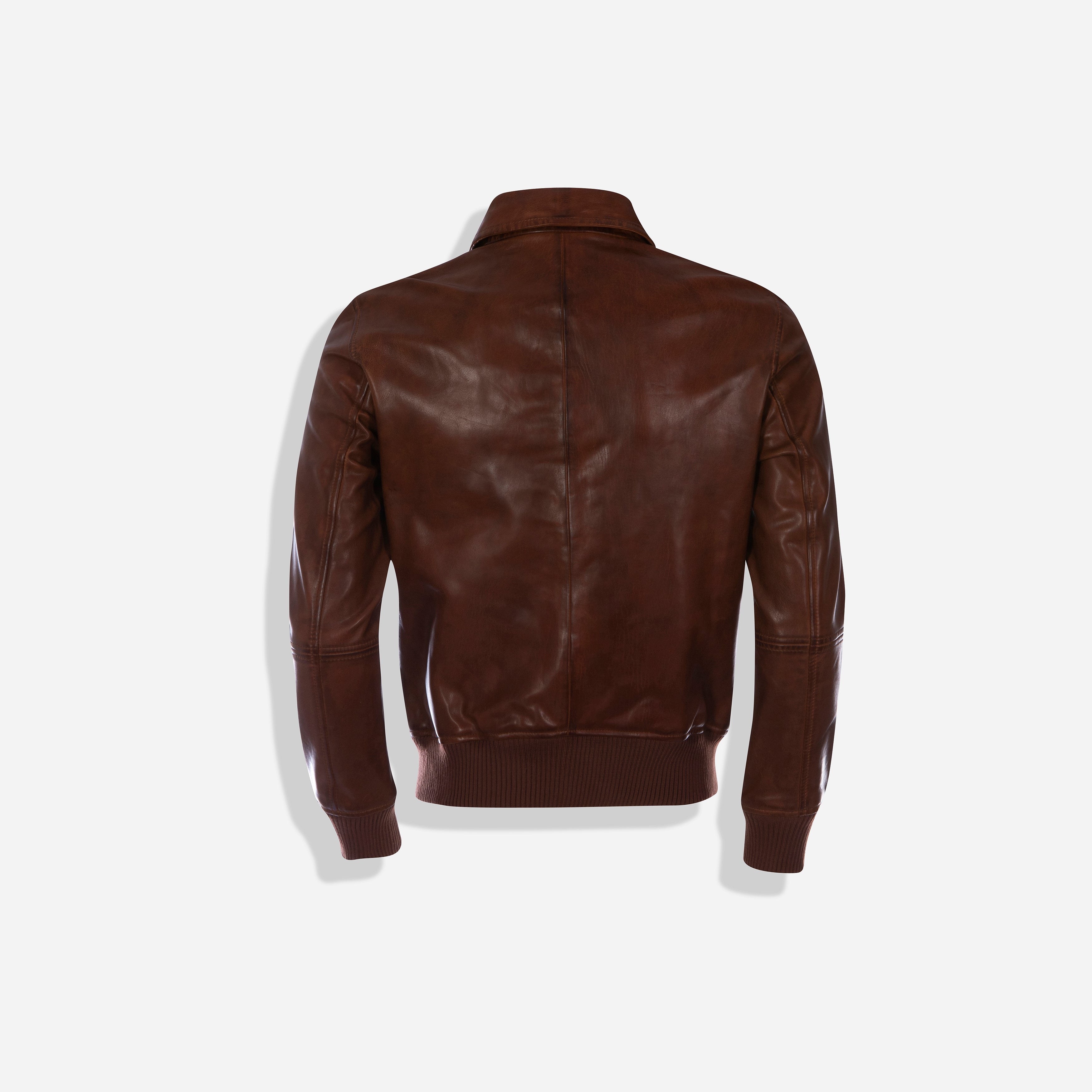 Harry Bomber Jacket Cognac
