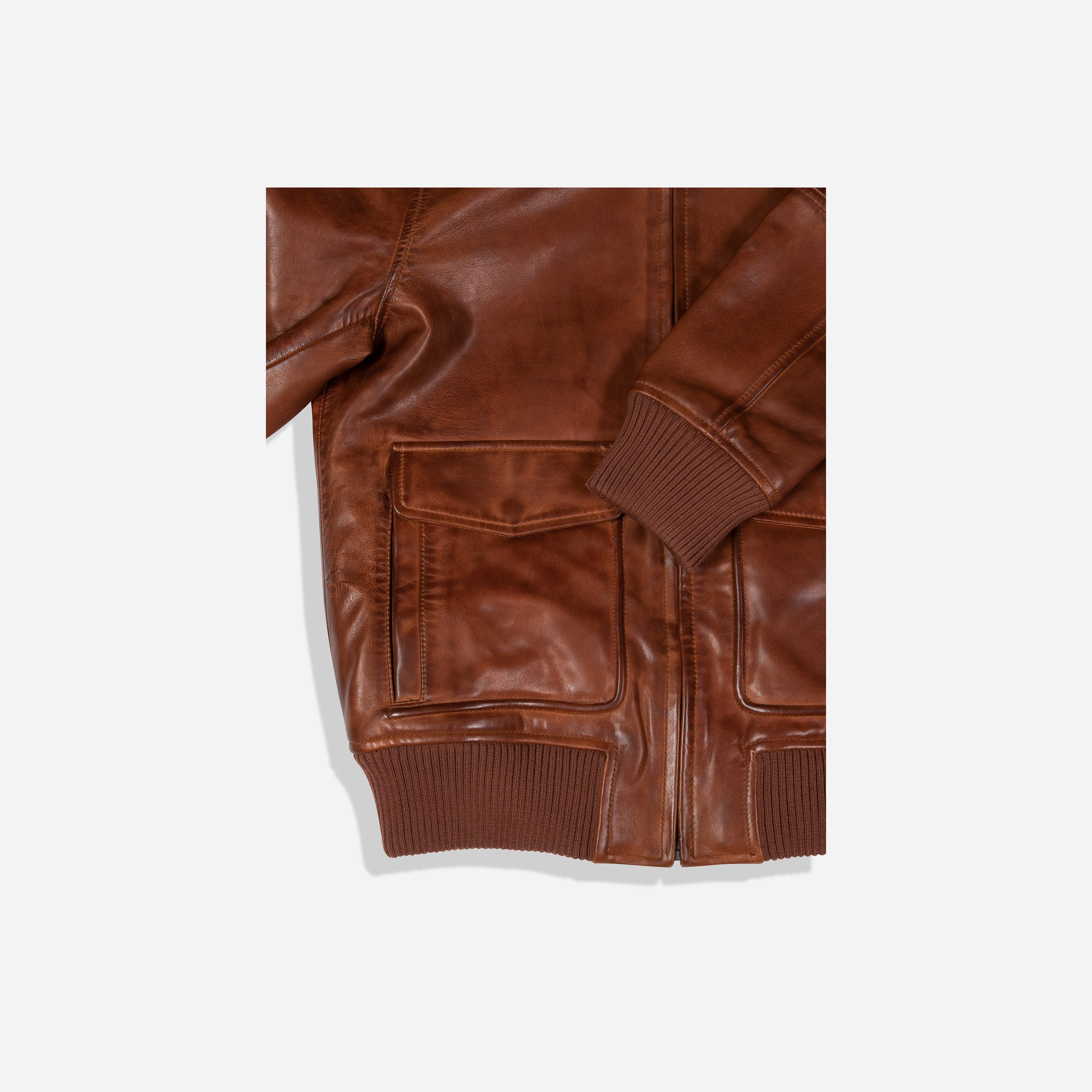 Harry Bomber Jacket Cognac