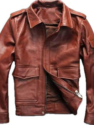 Bron Men's G1 Cowhide Leather Jacket