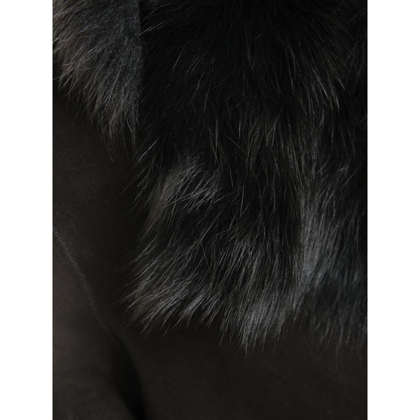 WOMEN TOSCANA SHEARLING IN BLACK ARLINGTON