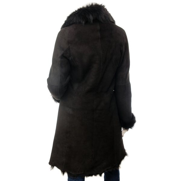 WOMEN TOSCANA SHEARLING IN BLACK ARLINGTON