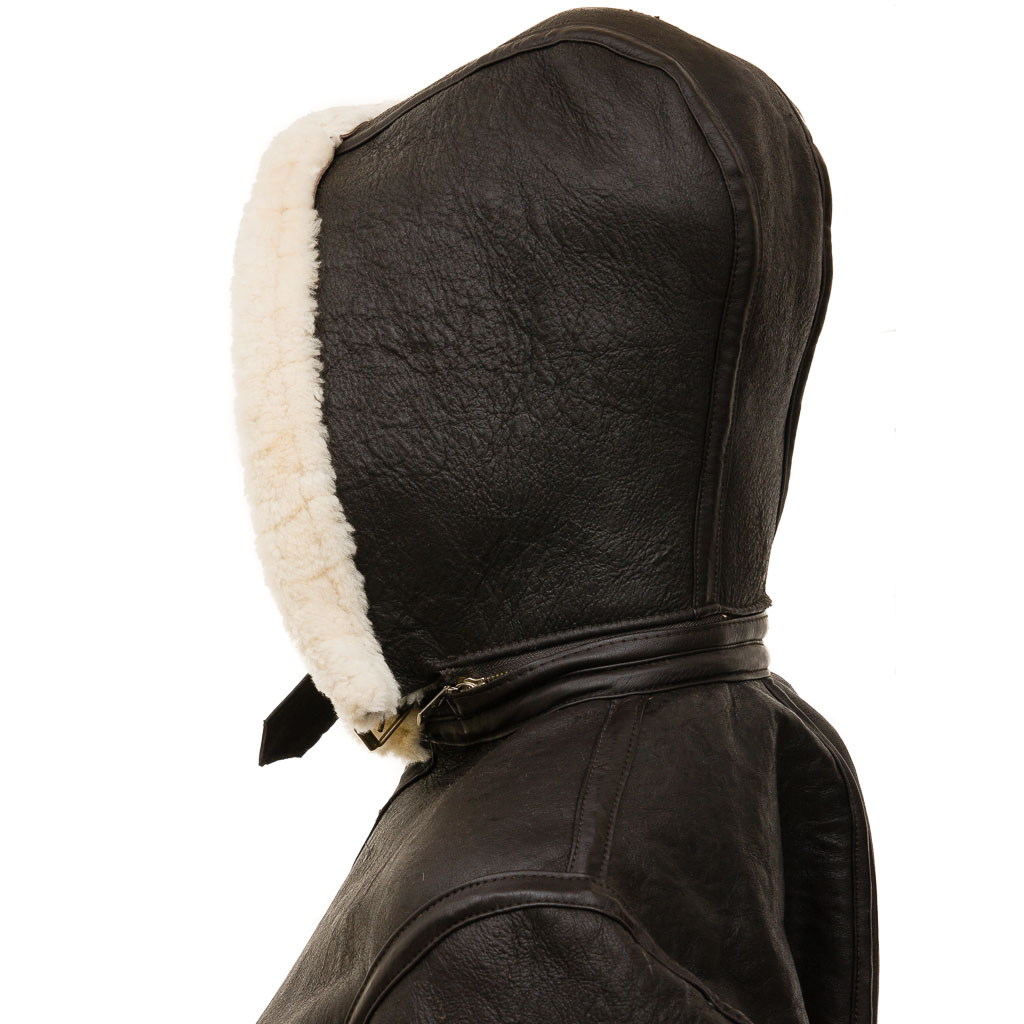 WOMEN BROWN SHEEPSKIN SHEARLING JACKET MELISSA