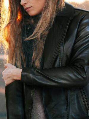 Tracey Biker Jacket Black