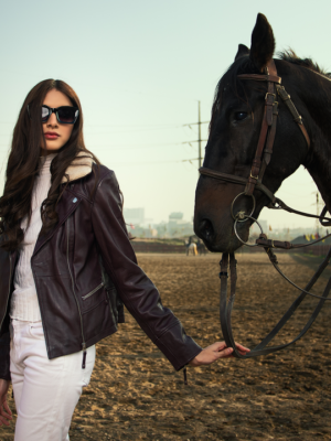 WOMEN PREMIUM MUKMAL Official Leather Jackets 16
