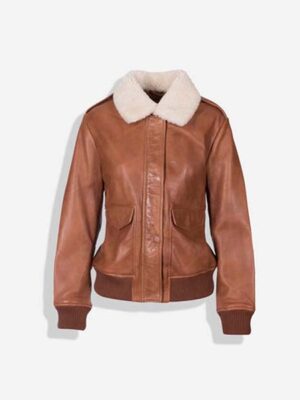 Amanda Bomber Jacket Chestnut