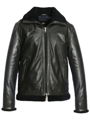Men's Carlo Aviator Leather Jacket