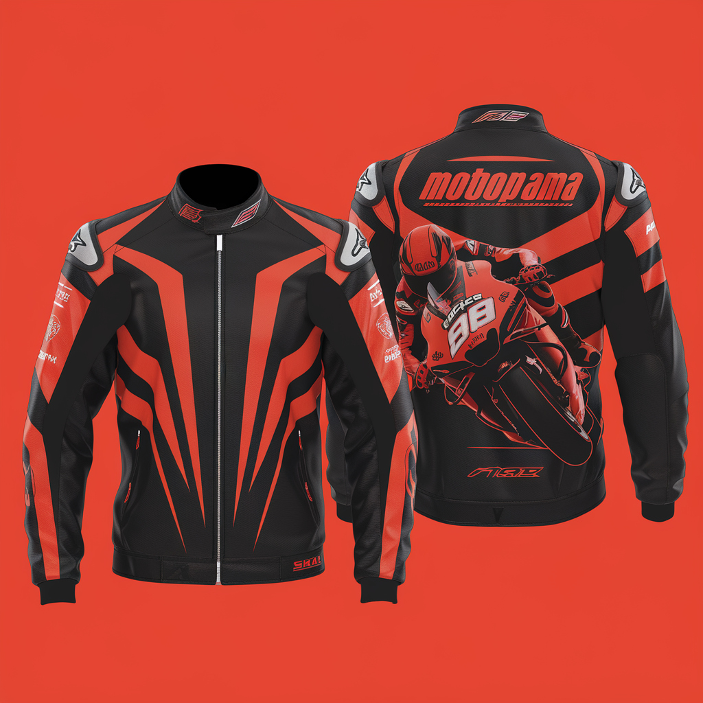 Apex Racer MotoGP 2025 Motorcycle Leather Jacket