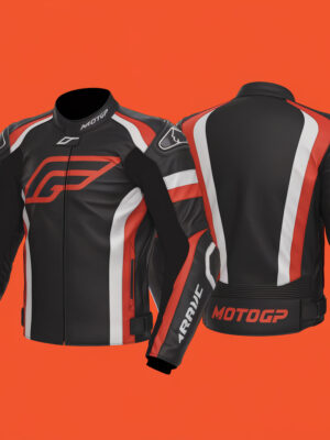 Adrenaline Rush MotoGP 2025 Motorcycle Leather Racing Jacket