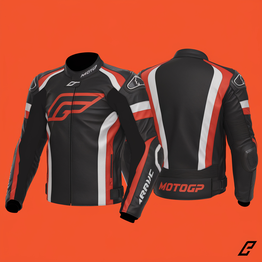Adrenaline Rush MotoGP 2025 Motorcycle Leather Racing Jacket