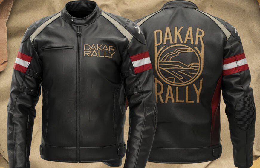 Enduro X Dakar Rally 2025 Leather Racing Jacket