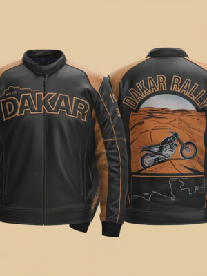 AdventureMaster Dakar Rally 2025 Motorcycle Leather Jacket