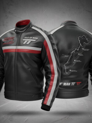 Isle of Man 2025 Motorcycle Racing Leather Jacket Premium Performance Gear