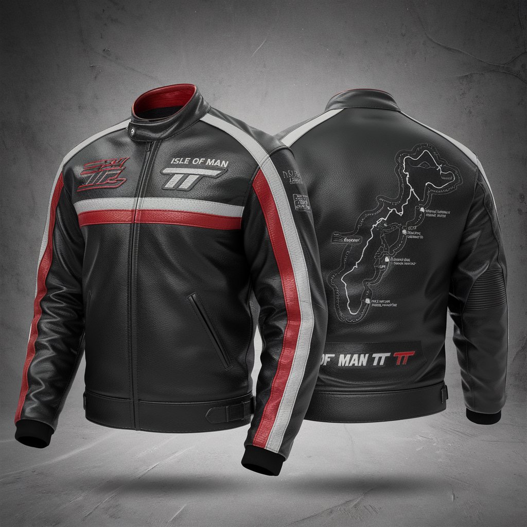 Isle of Man 2025 Motorcycle Racing Leather Jacket Premium Performance Gear