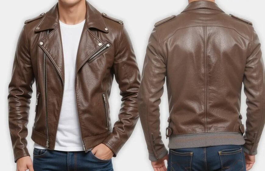 Leather Biker Jacket Fit