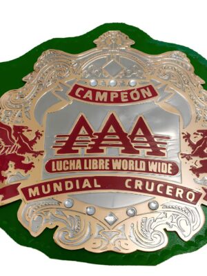 AAA Wrestling Lucha Libre World Wide Wrestling Championship Belt