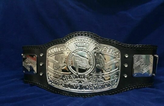 NWA USA HEAVYWEIGHT Zinc Championship Belt