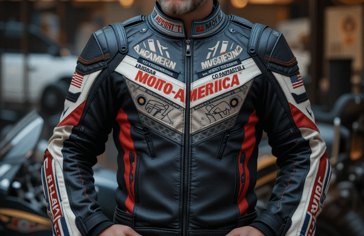 MotoAmerica Motorcycle Jacket – Pro-Level Style & Safety
