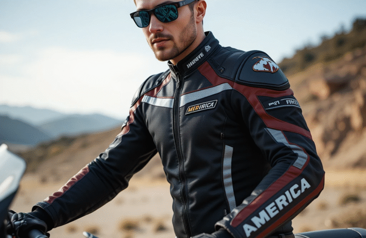 White Leather Jacket for Men: Ultimate Guide to Racer Biker Style