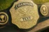 laser engraved side plates championship belt