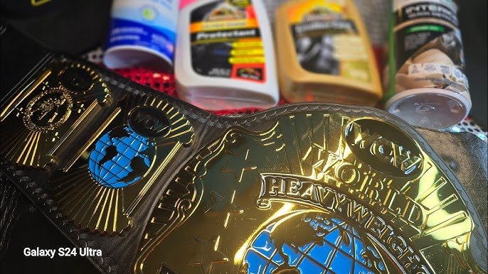 Cleaning Leather Championship Belt