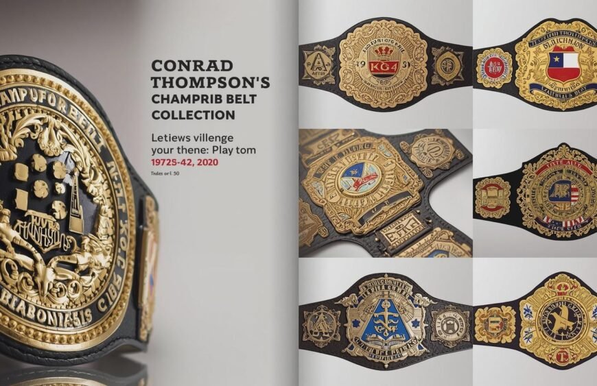 Conrad Thompson Belt Collection Guide