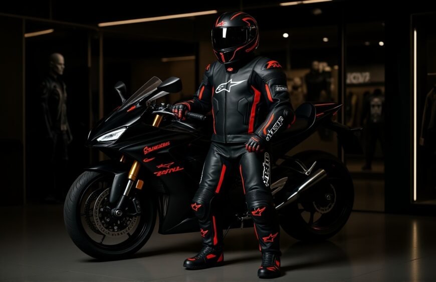Missile V2 wholesale leather racing suit for sportbike riders