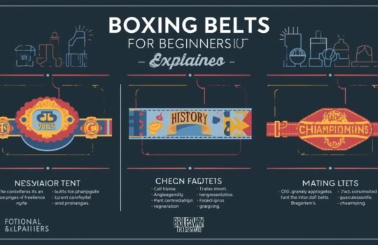 Boxing Belts Explained for Beginners