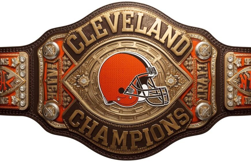 Cleveland Browns Championship Belt