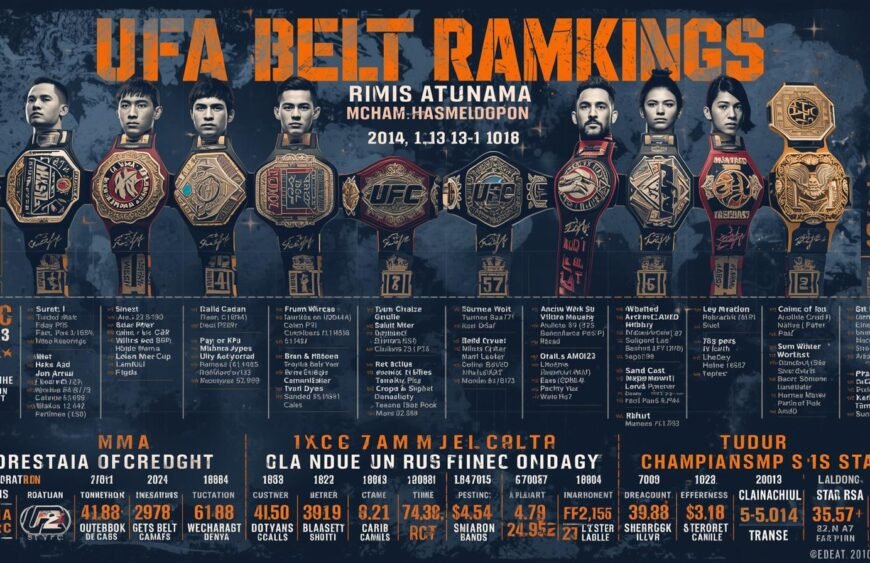 MMA Belt Rankings and Championship Guide