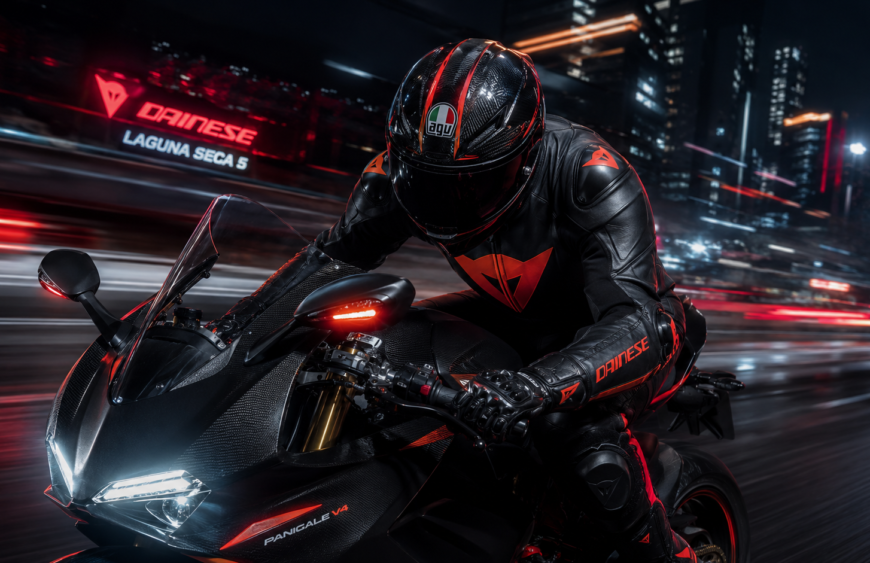 Dainese Laguna Seca 5 review premium leather motorcycle jacket