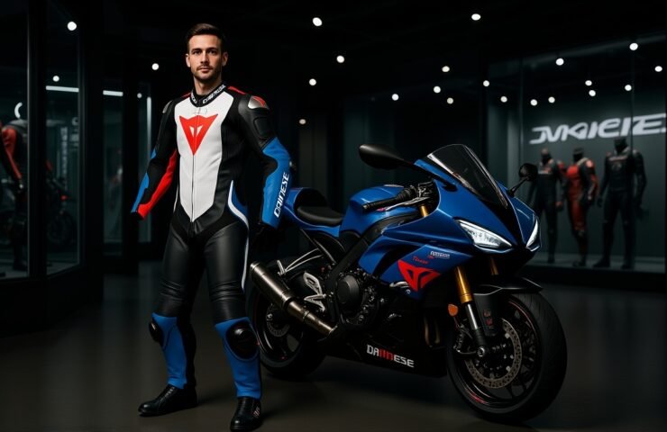 Dainese Laguna Seca racing leather suit