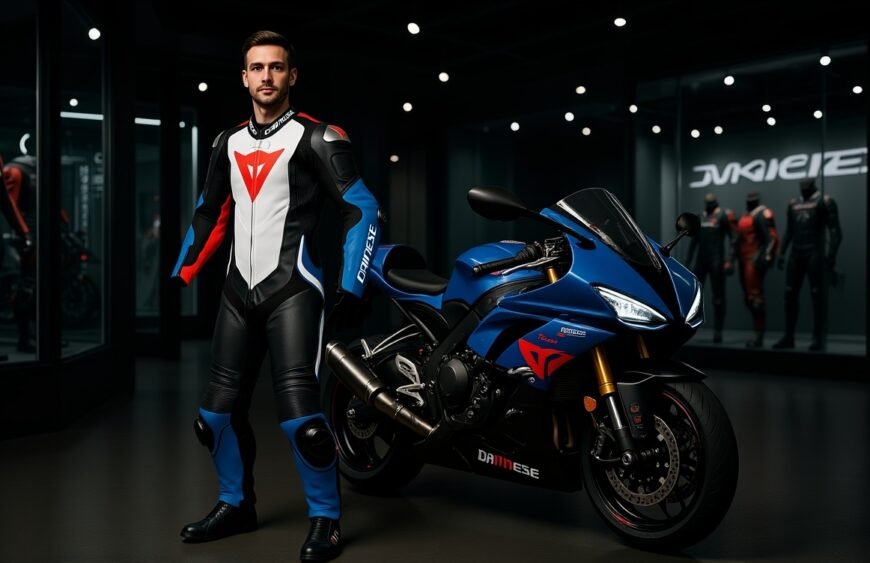 Dainese Laguna Seca racing leather suit